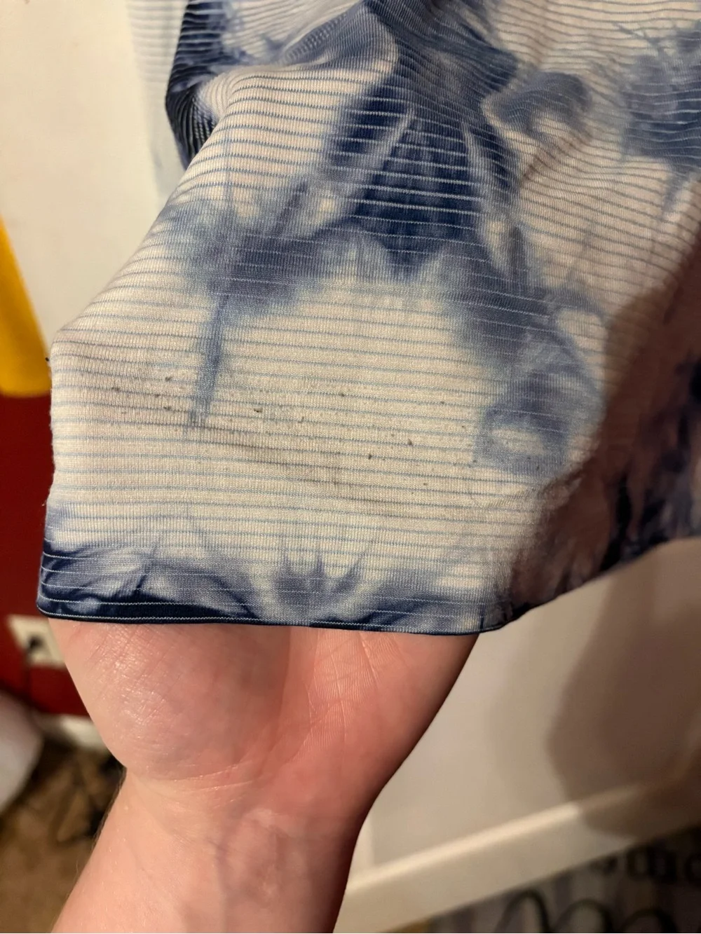 Lululemon Tie-Dye swiftly Long Sleeve Crewneck Shirt - Blue